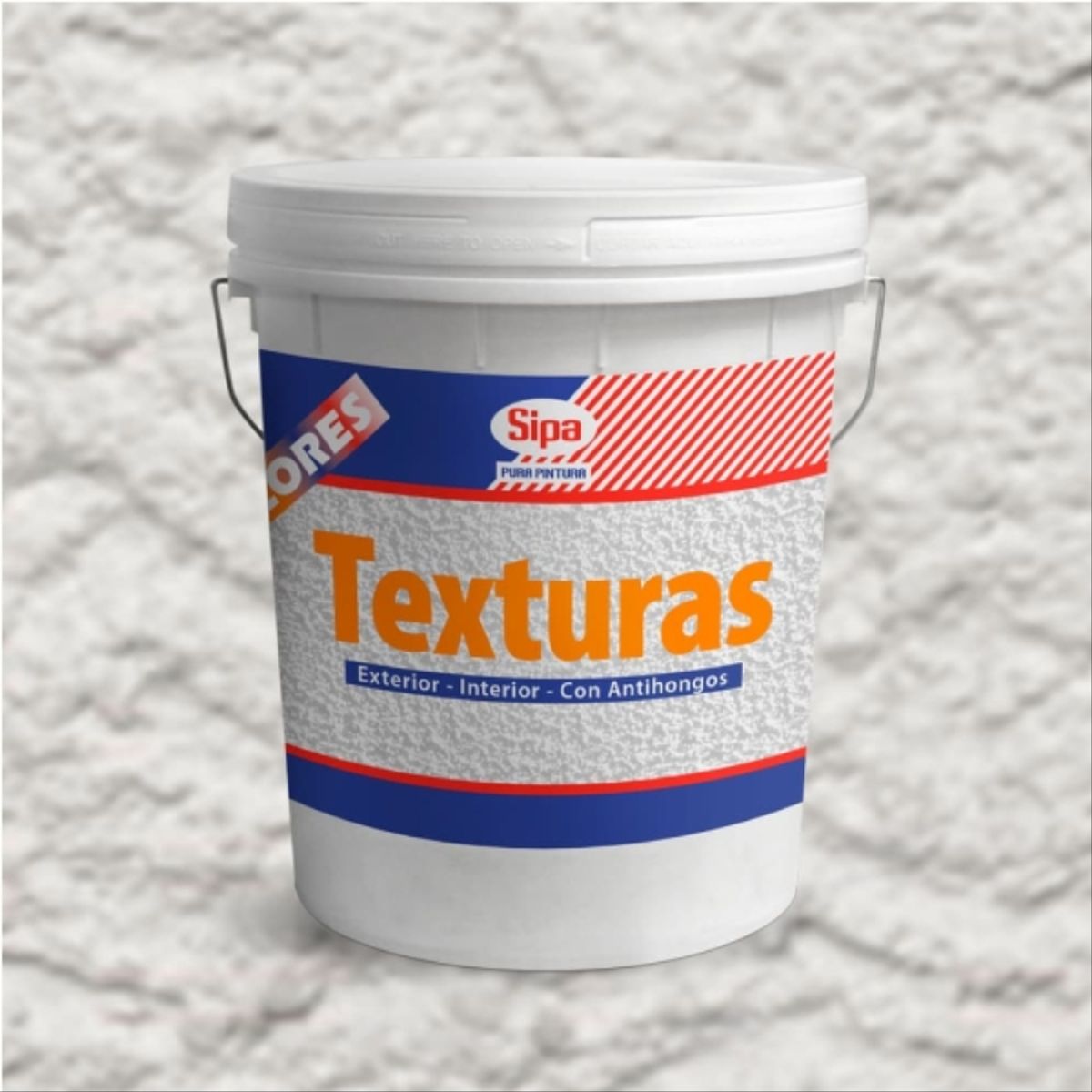 SIPA - Textura Graneada G-30 blanco 4 gal