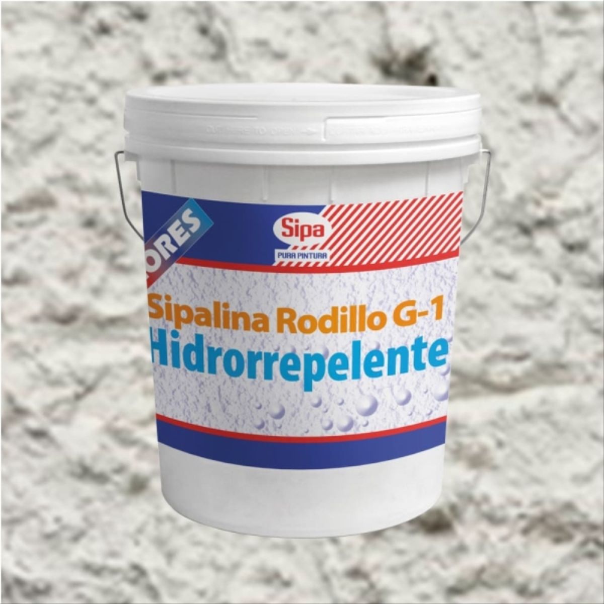 SIPA - Textura Sipalina rodillo G-1 blanco 4 gal