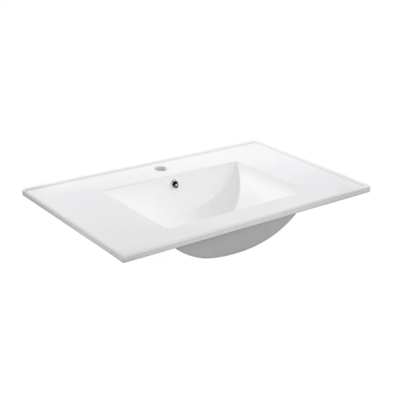 STRETTO - Cubierta sobreponer para mueble vanitorio 60x46x17 cm Amelie