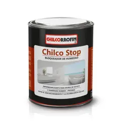 CHILCORROFIN - Bloqueador de humedad Chilco Stop blanco invierno 1/4 gal