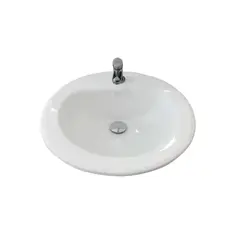 BRIGGS - Lavamanos sobreponer para mueble vanitorio 50,3x43,9x21,3 cm Oakbrook