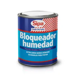 SIPA - Bloqueador de humedad blanco 1/4 gal