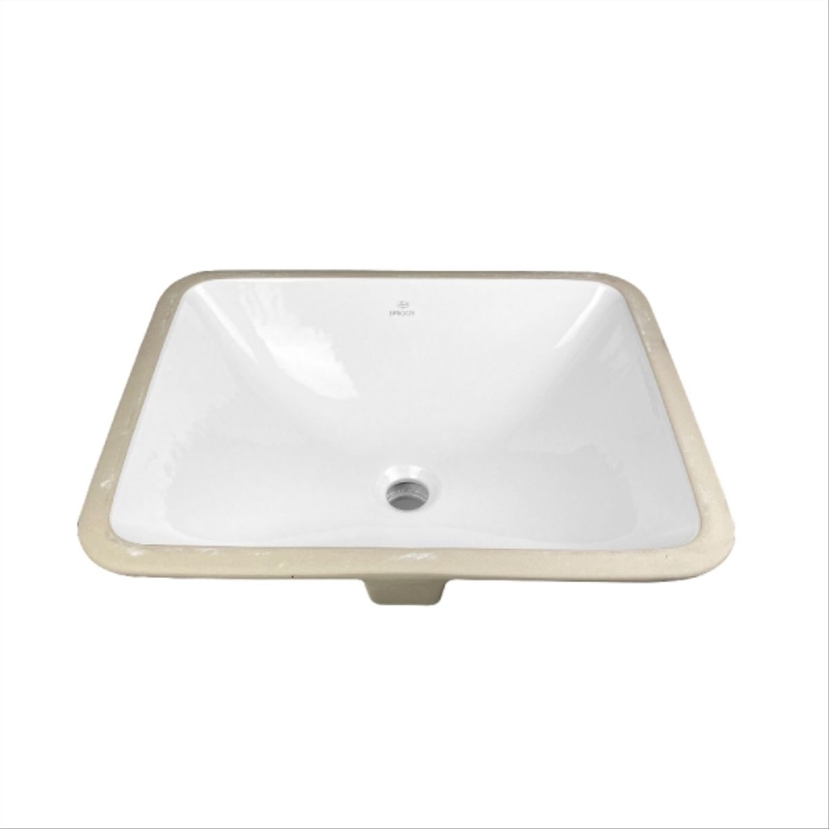 BRIGGS - Lavamanos bajo cubierta para mueble vanitorio 48x13x38 cm Imola