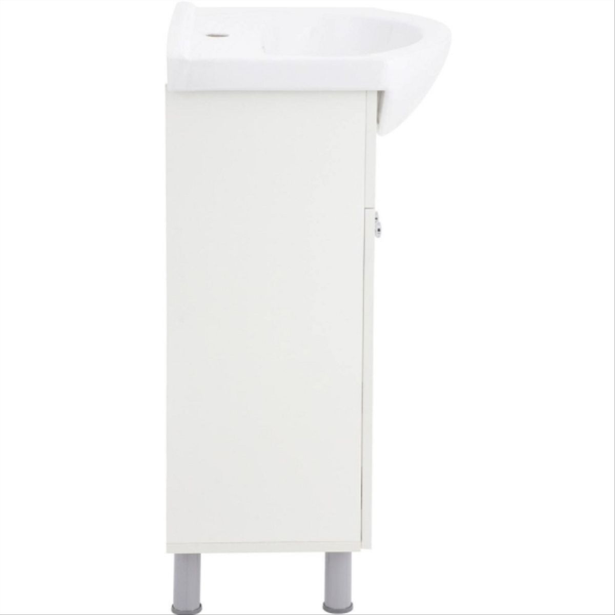 Kit Mueble vanitorio 50x82x43 cm Eko blanco + cubierta, marca SINMARCA - Foto 2