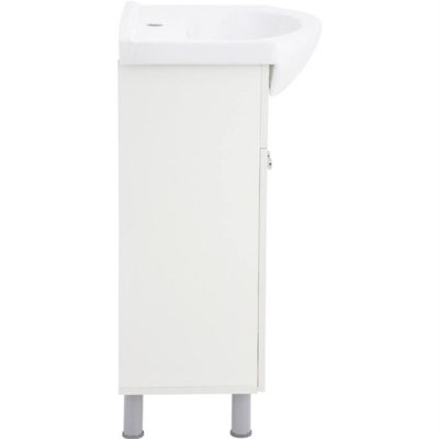 Imagen 2 del producto Kit Mueble vanitorio 50x82x43 cm Eko blanco + cubierta