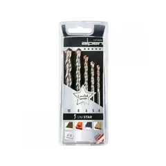 ALPEN - Set brocas multimaterial 5pzas 4-5-6-8-10 unistar