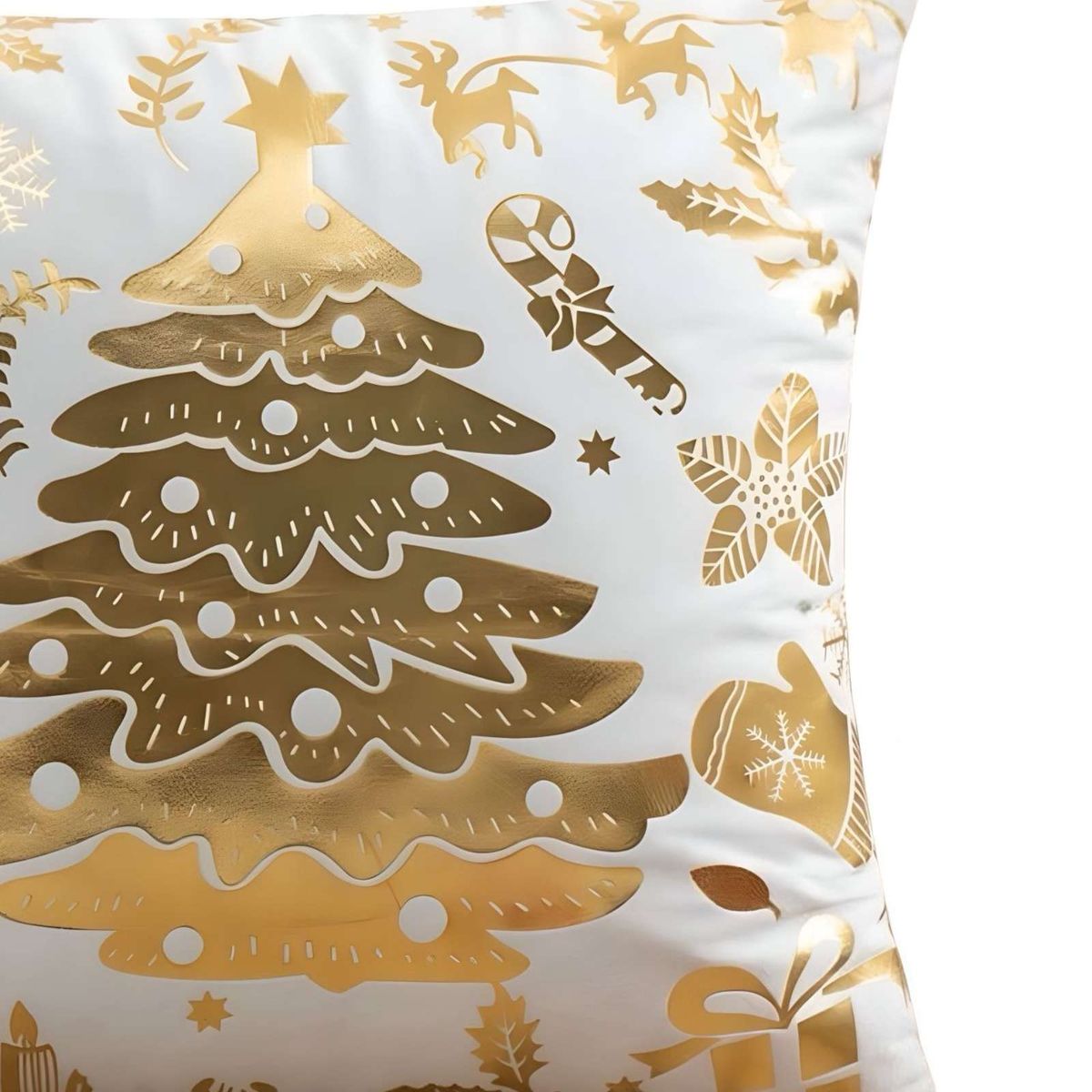 GENERICO - JUEGO DE 2 FUNDAS DE COJIN PARA NAVIDAD M11