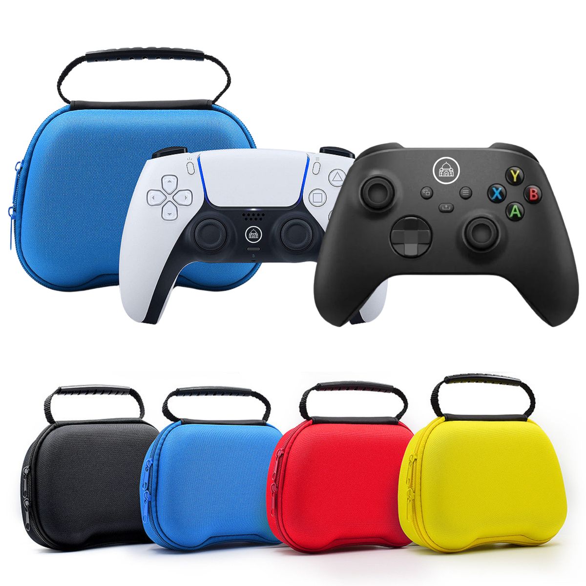 GENERICO - Bolso Protector Para Joystick Universal Ps5  Xbox Series - Azul