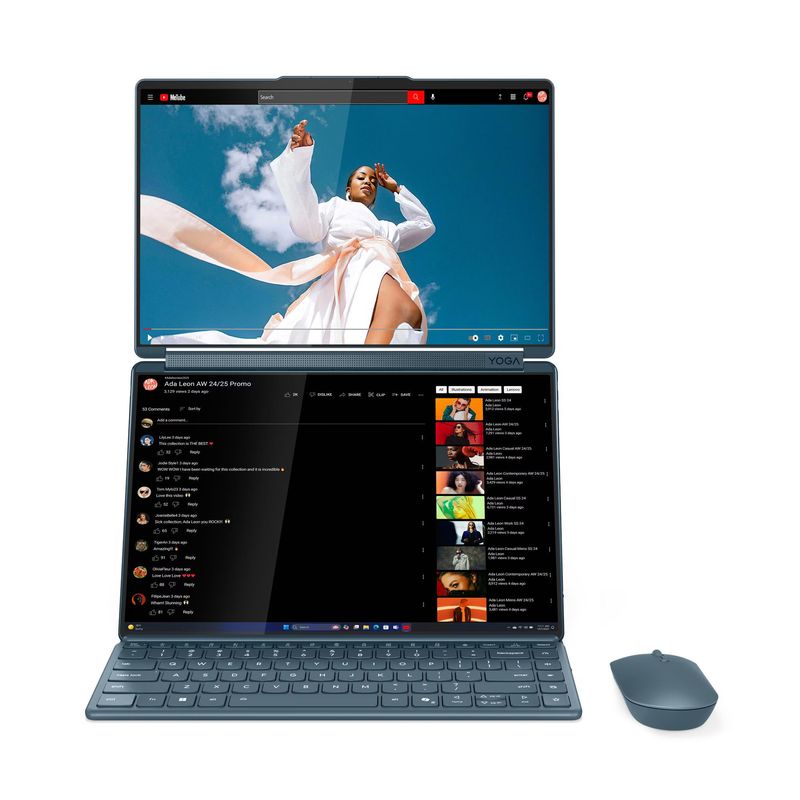 LENOVO - Notebook Yoga Book 9i Gen 10 Intel Core I9 32GB RAM 1TB SSD 14 B Cover