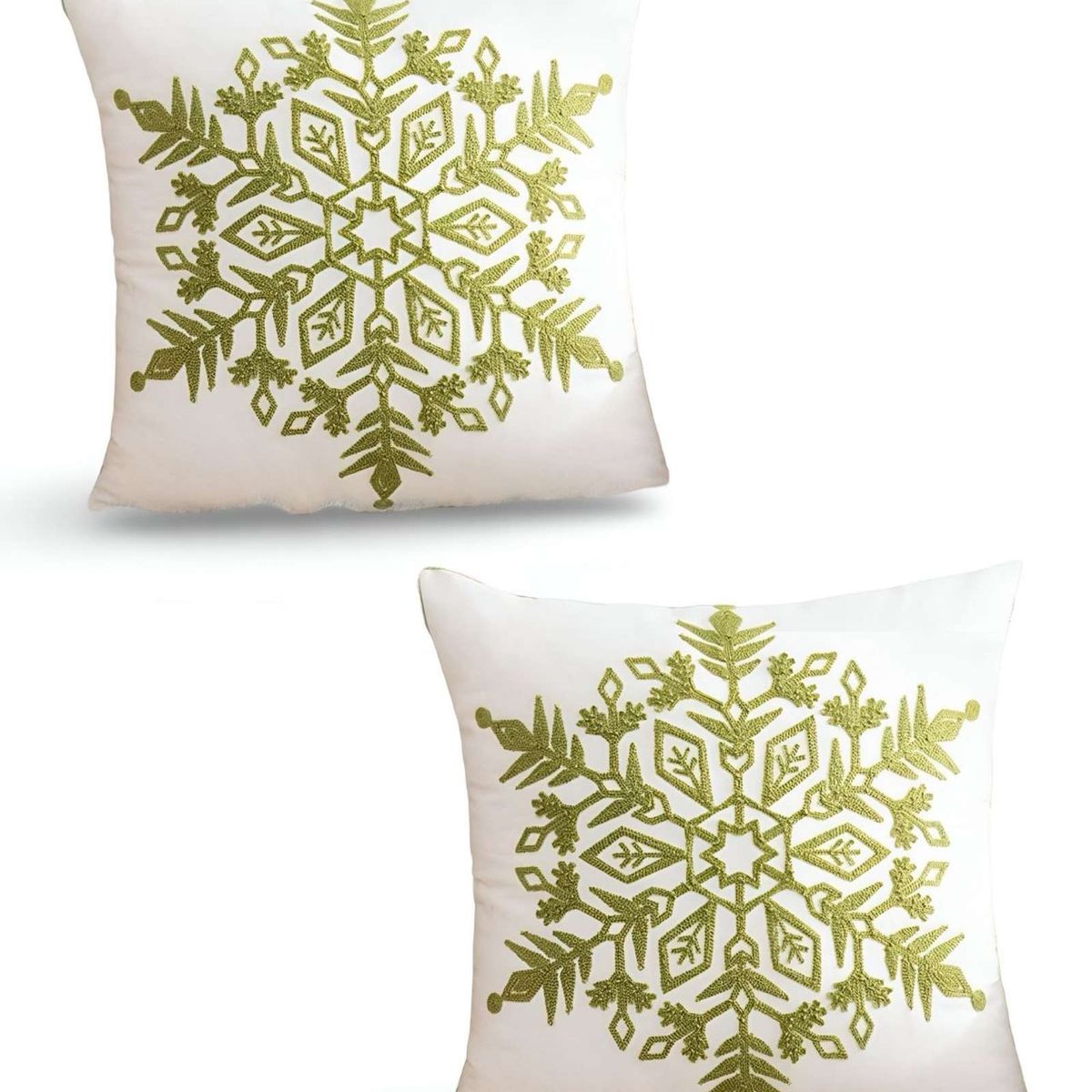 GENERICO - JUEGO DE 2 FUNDAS DE COJIN PARA NAVIDAD K12