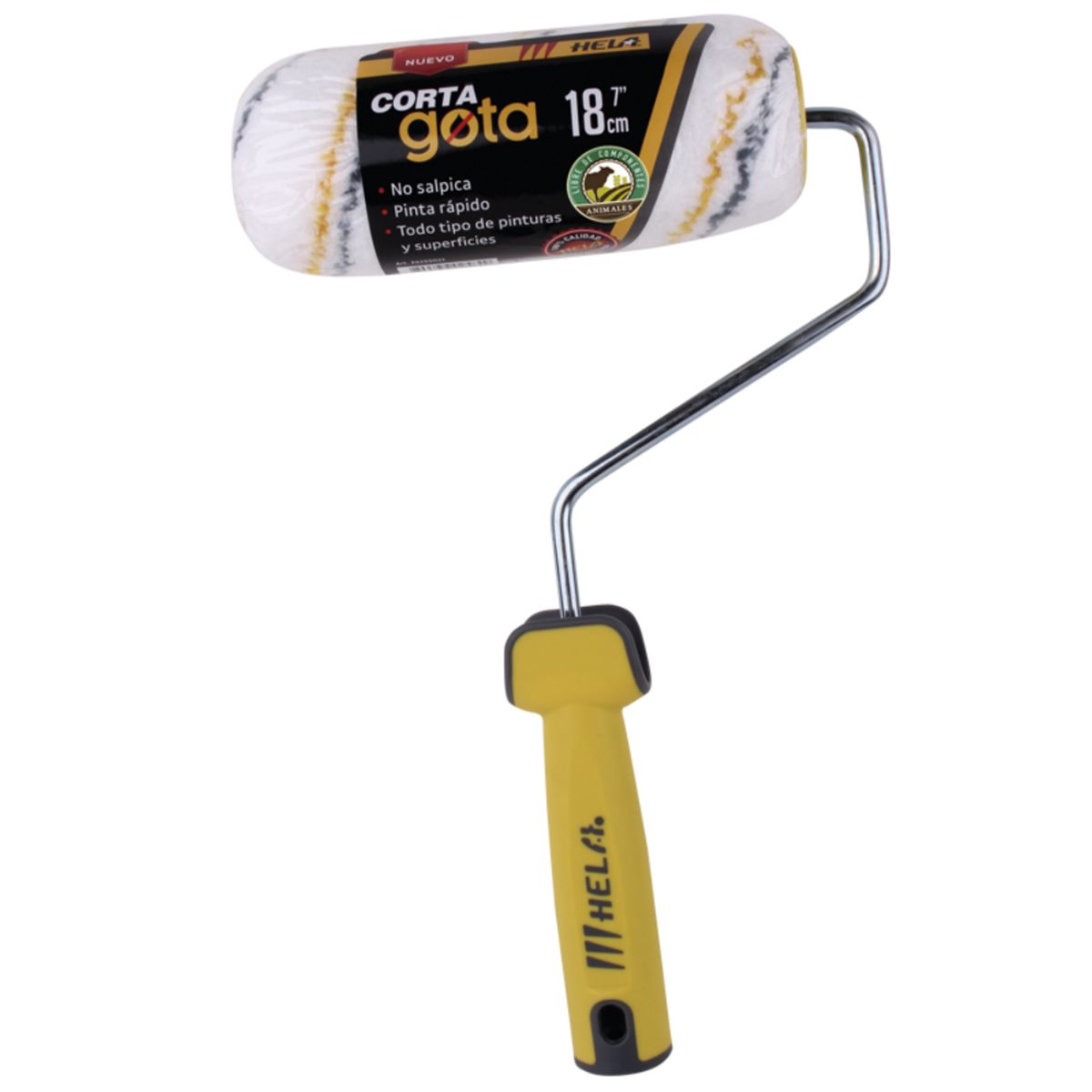 HELA - RODILLO CORTAGOTA 18CM PELO 15MM HELA
