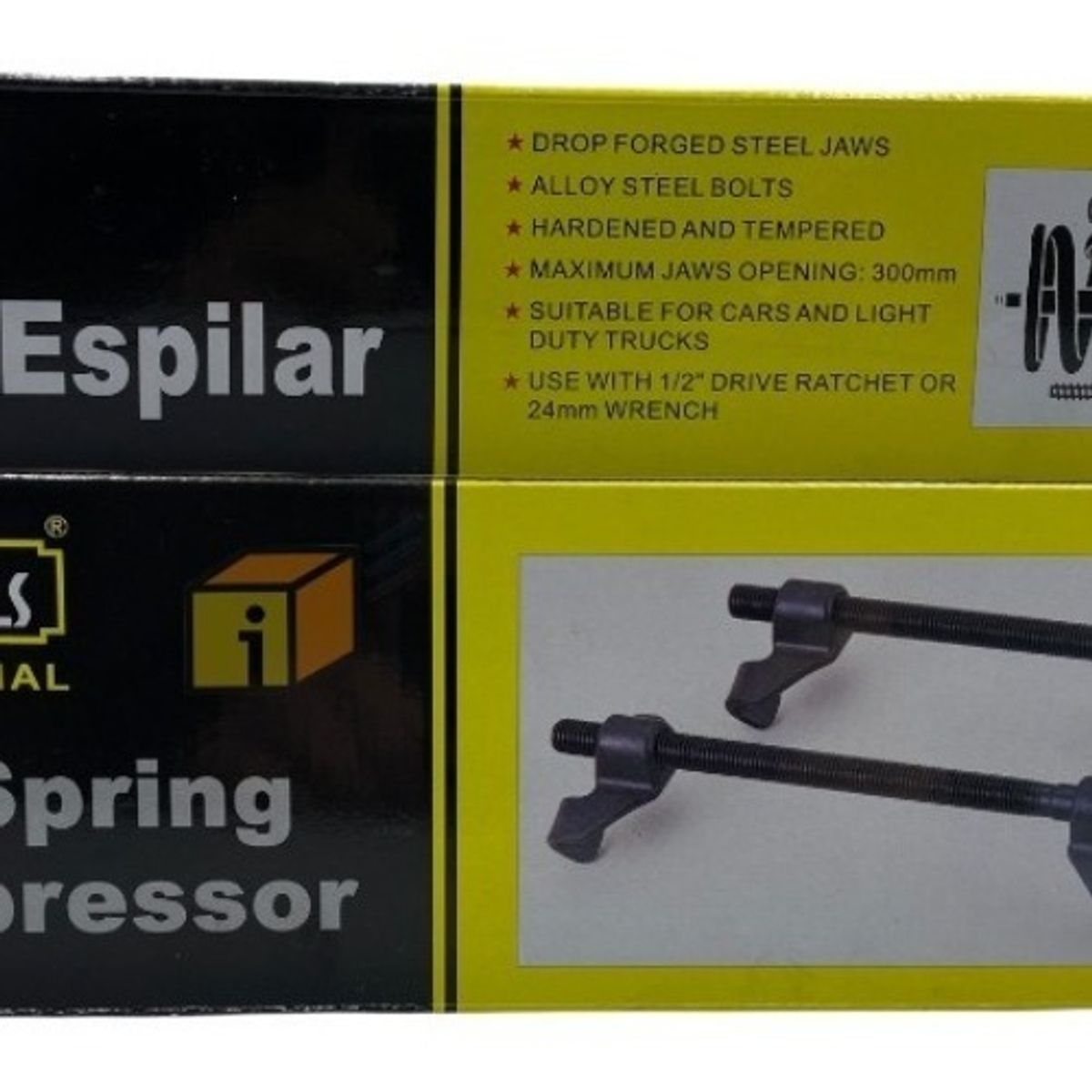 GENERICO - Comprimidor Compresor Saca Espiral 300mm