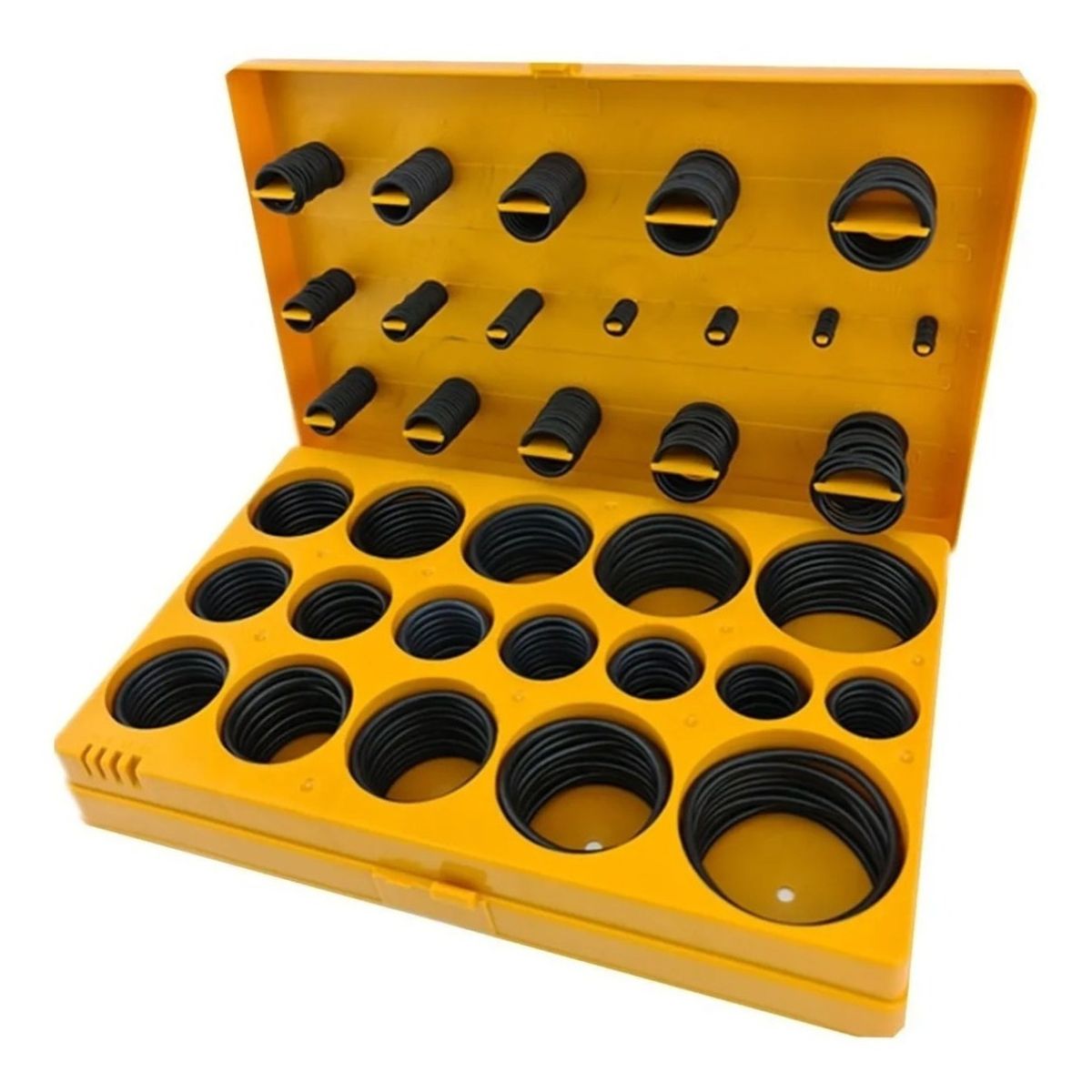 GENERICO - Juego Orrines O-ring Universales 407 Piezas Pulgadas