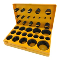 GENERICO - Juego Orrines O-ring Universales 407 Piezas Pulgadas