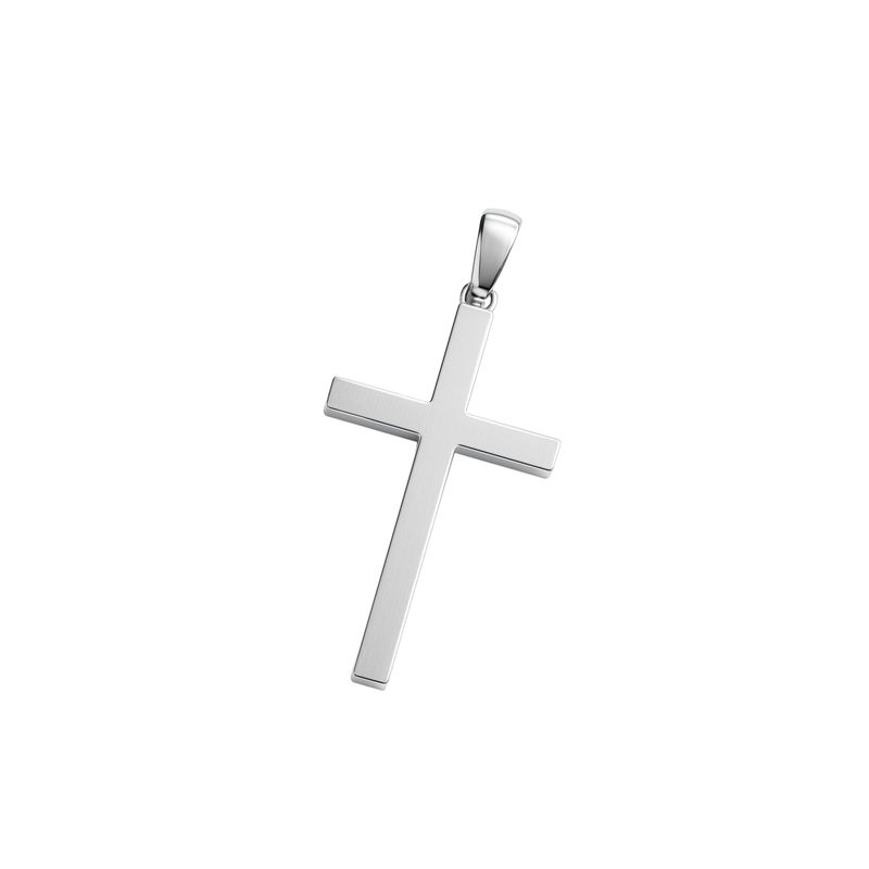 JB JOYAS BARON - Colgante de Plata Esterlina 925 Cruz 22X10MM