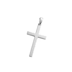JB JOYAS BARON - Colgante de Plata Esterlina 925 Cruz 22X10MM
