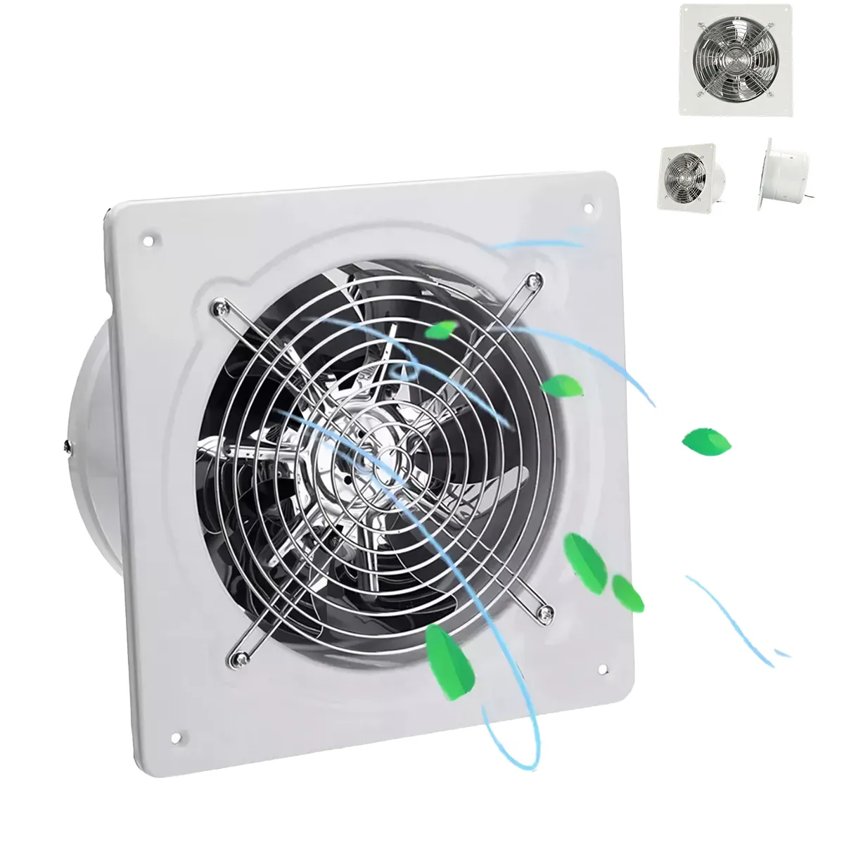 ATURE - Extractor De Aire Metálico Industrial 6 Pulgada 15cm 40w