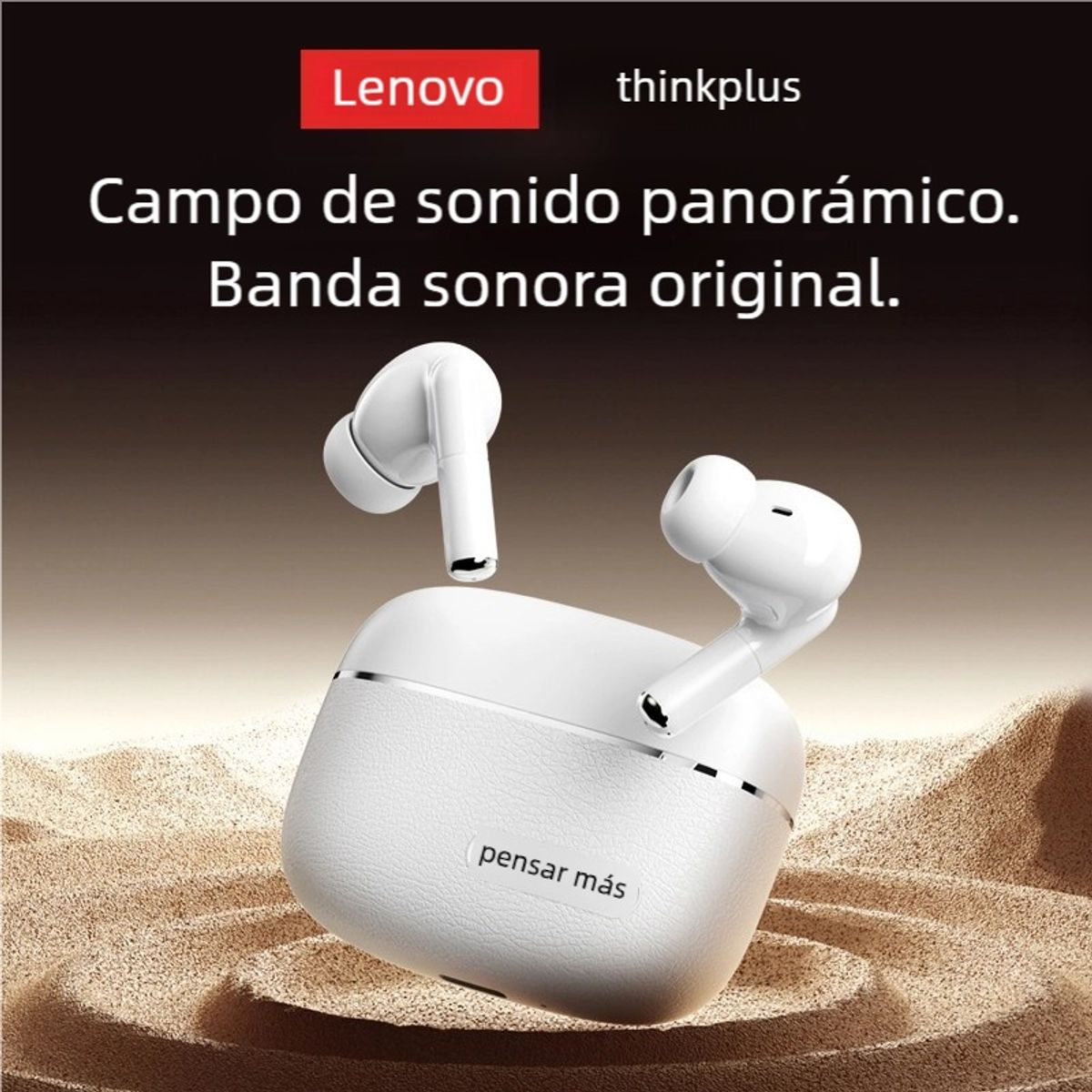 LENOVO - Audífonos Bluetooth Lenovo LP27 Pro Blanco
