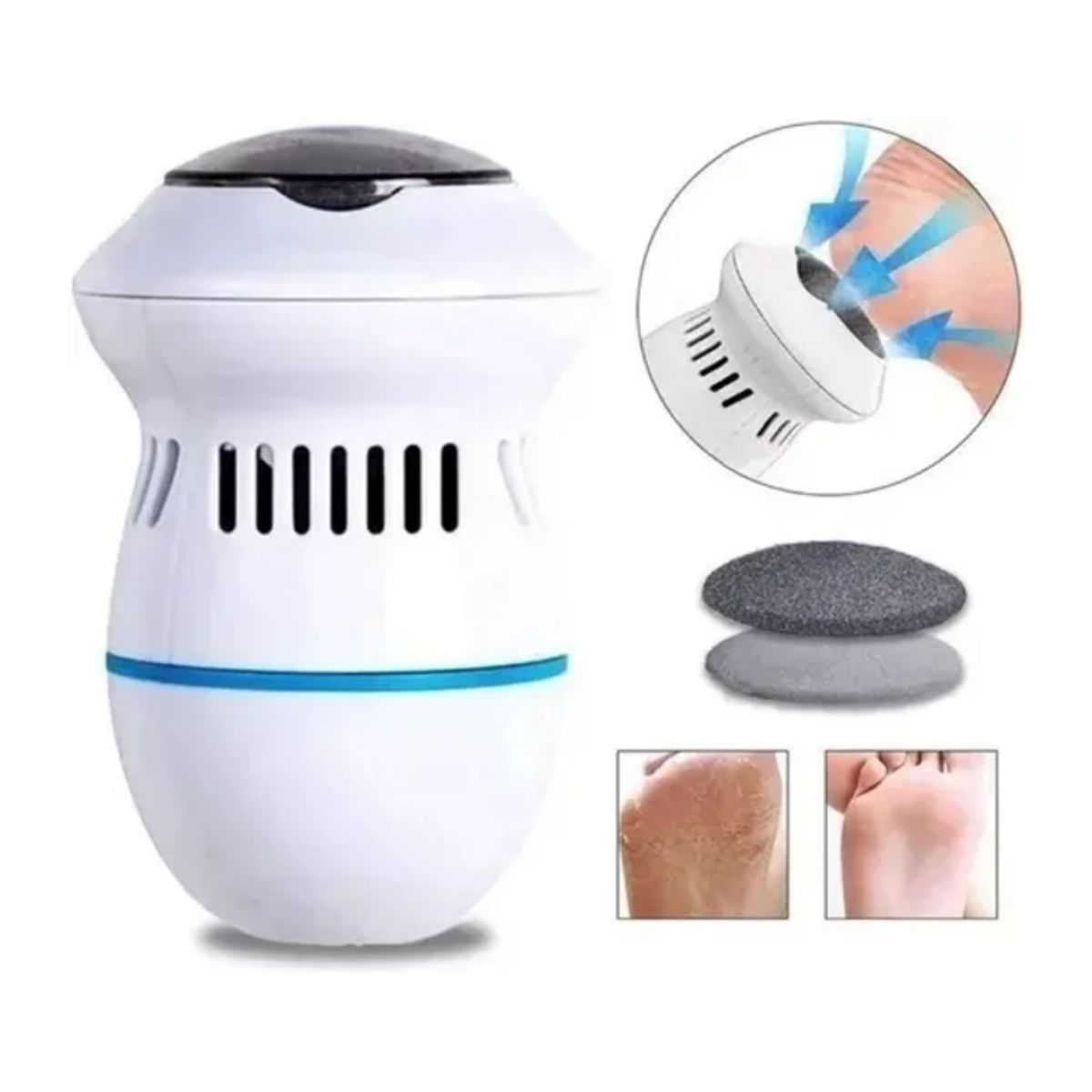 MOVI - Removedor y Exfoliador de Durezas para pies giratorio