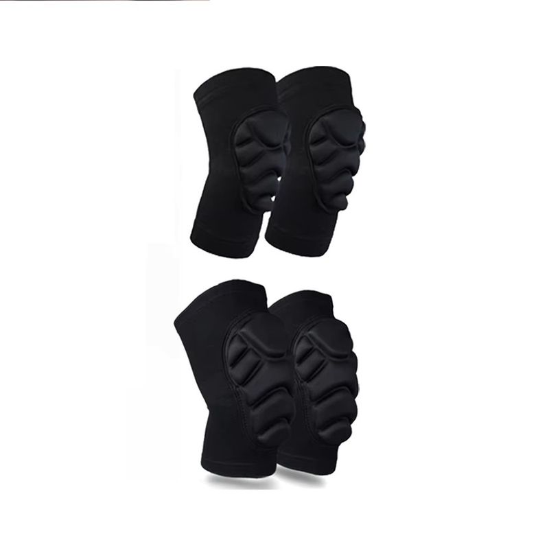 KINDA NICE - Set Rodilleras Y Coderas Para Deportes Anticolisión Adulto XL