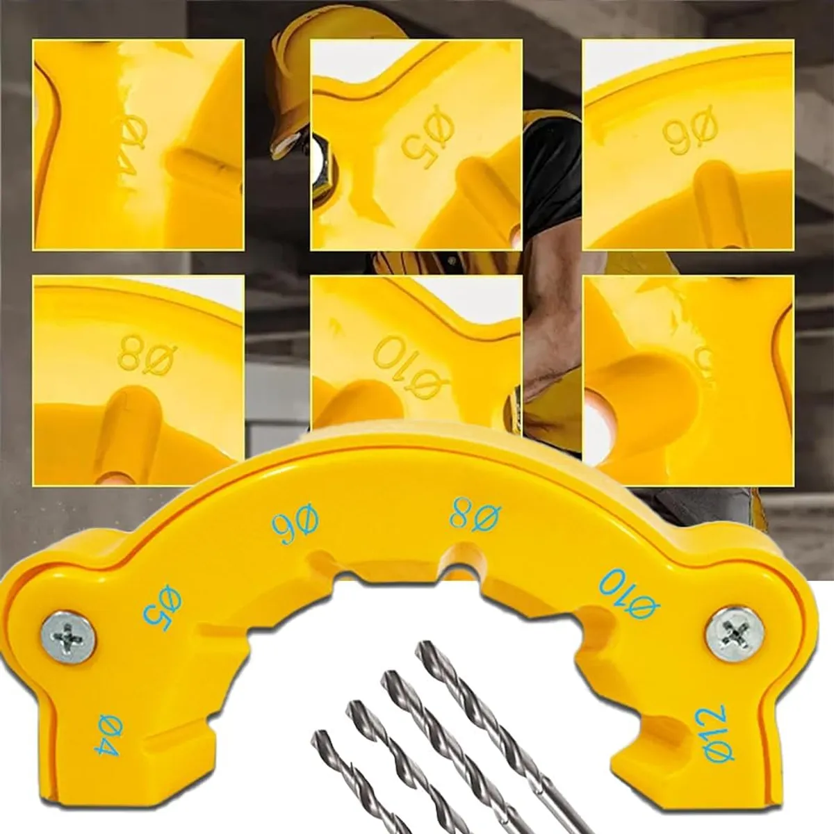 KUANGYE - Afilador Brocas Amoladora Portátil Pulgada Galletero