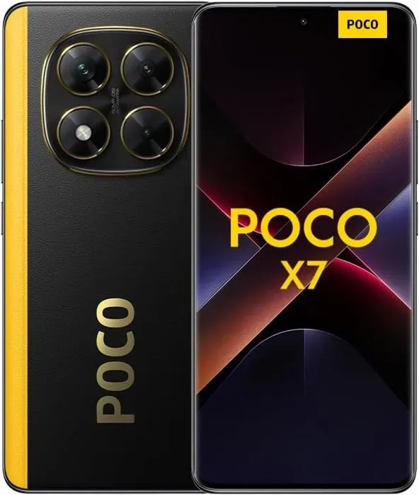 POCO X7 5G 12GB RAM 512GB ROM Black Smartphone