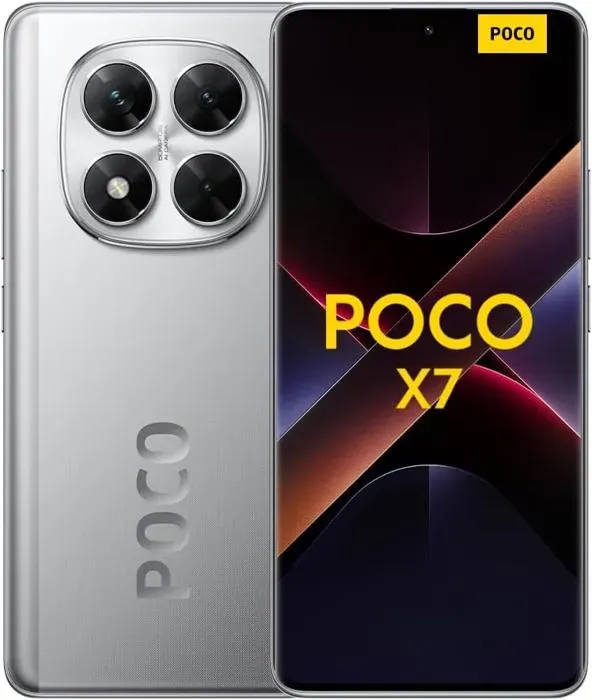 POCO X7 5G 12GB RAM 512GB ROM Silver Smartphone