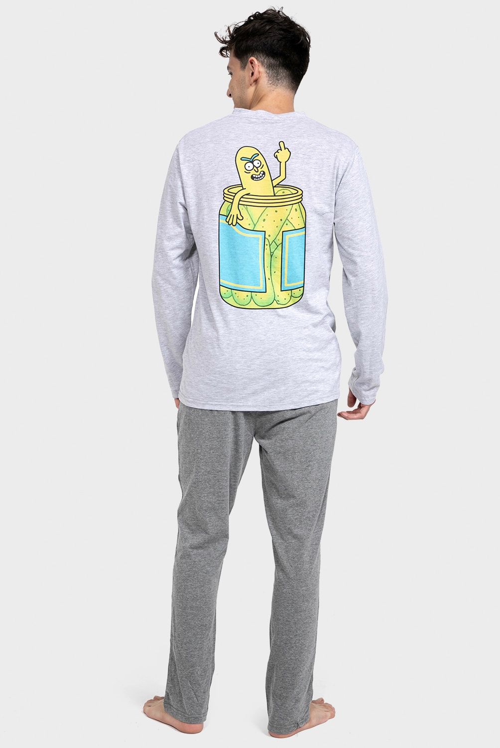 RICK_AND_MORTY - Pijama Algodón Largo Hombre