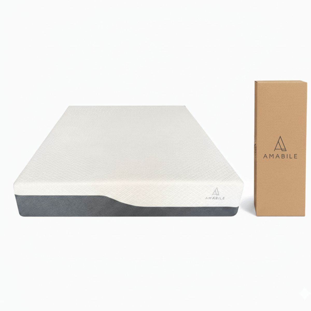 AMABILE - Colchón Firme Espuma Amabile 2 Plazas 150x190x30 Alessandro