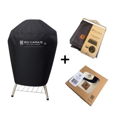 En Vara'S Meats & Grill Set Parrillero 3 Pzas Funda Parrilla