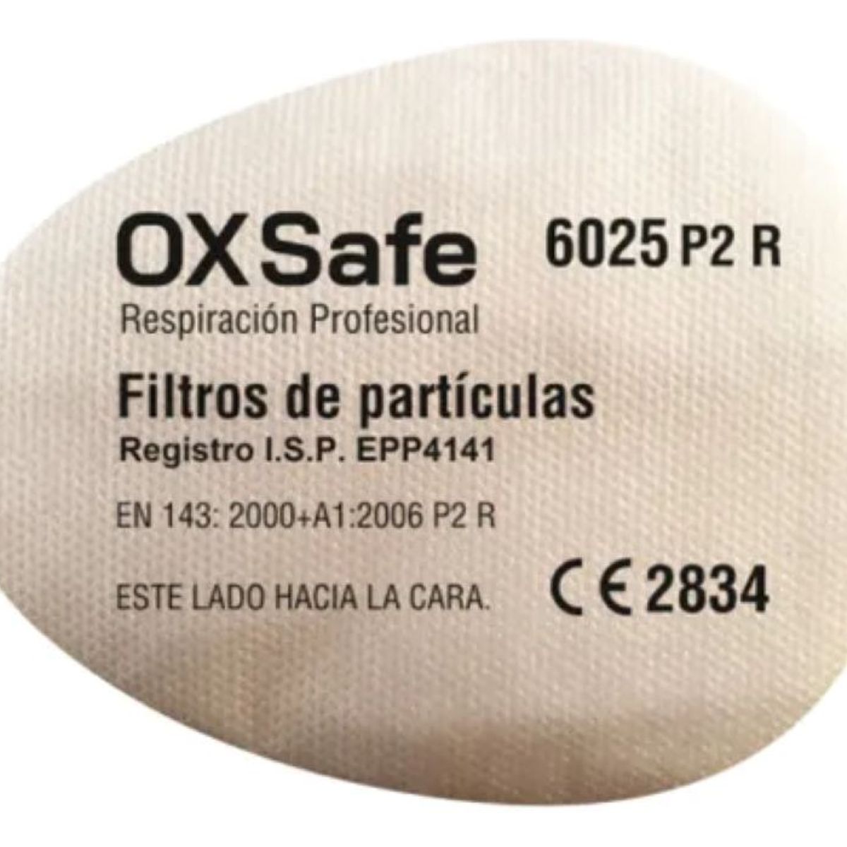 METALFER - Prefiltro Para Respirador De Partículas P2 R6025