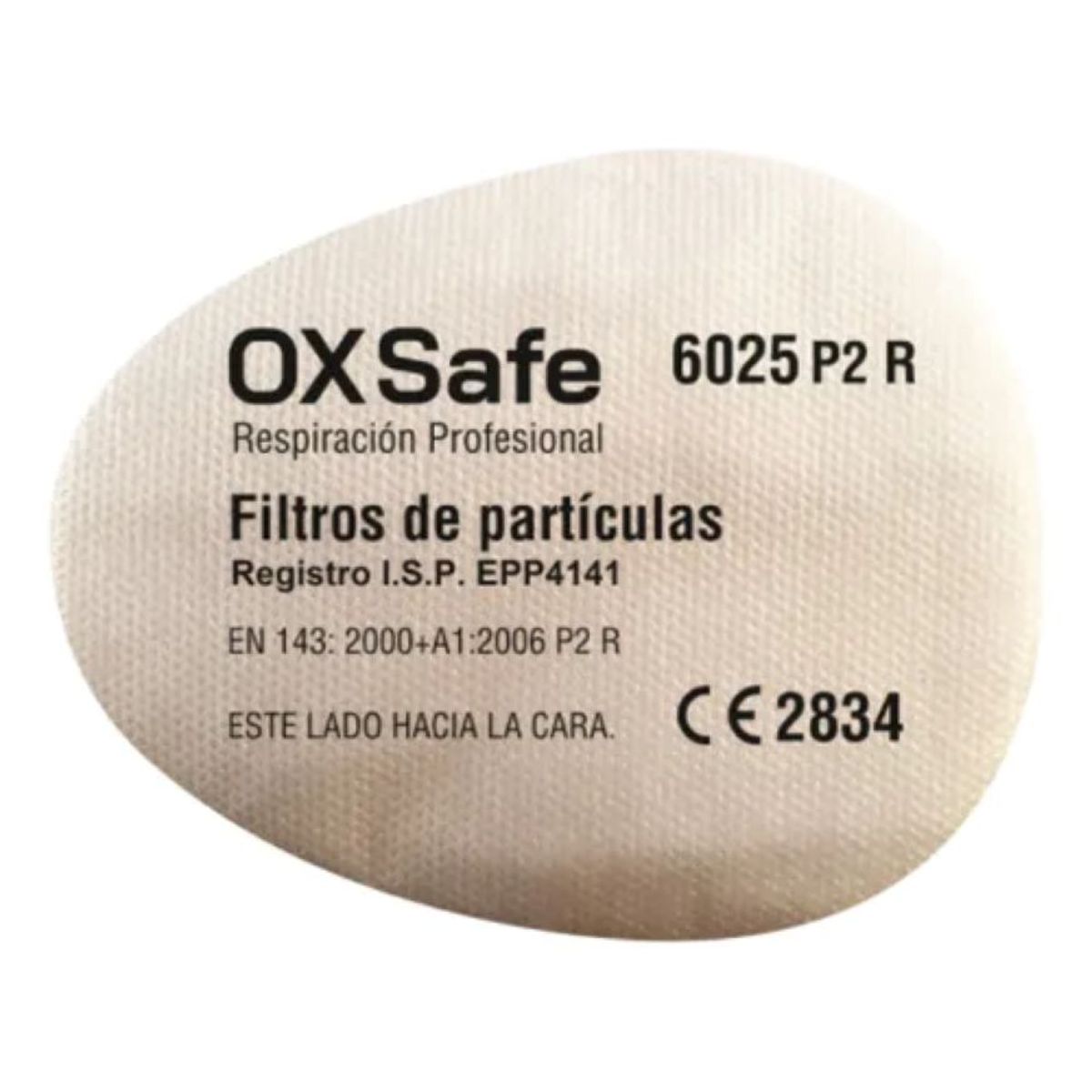 METALFER - Prefiltro Para Respirador De Partículas P2 R6025