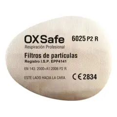 METALFER - Prefiltro Para Respirador De Partículas P2 R6025
