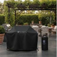 Pack Funda Parrilla Parrillera 2-3 Q + Funda Balón Gas 5kg En Varas