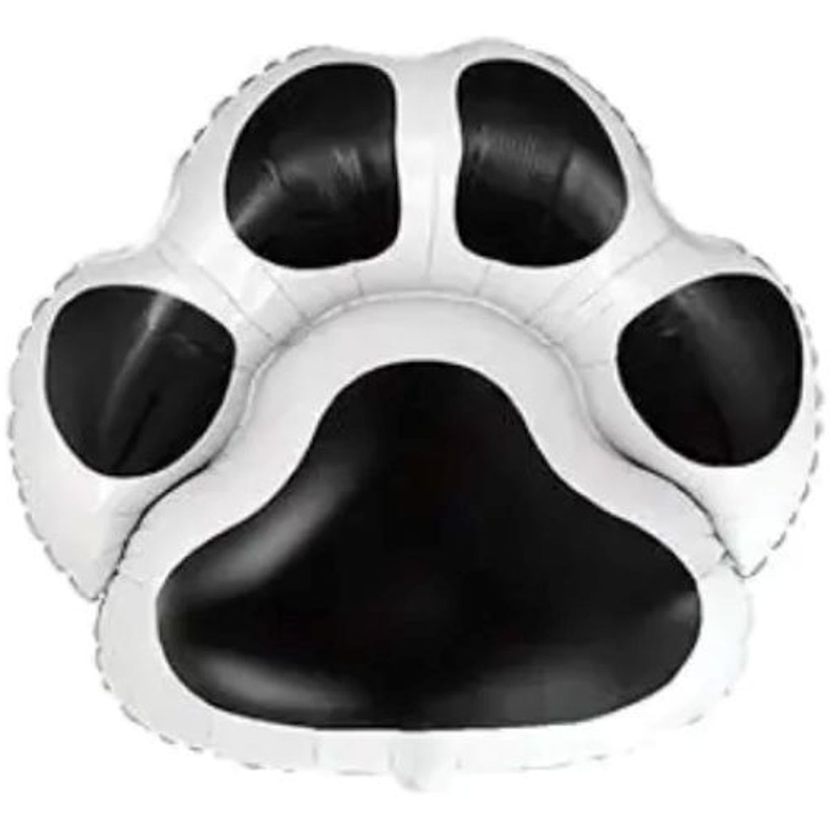 PARTYGLOBOS - Globo De Aluminio Para Mascota Modelo Patita Negro