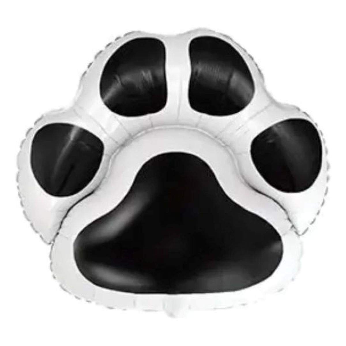 PARTYGLOBOS - Globo De Aluminio Para Mascota Modelo Patita Negro