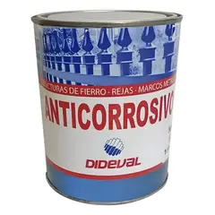 DIDEVAL - Pintura Anticorrosivo 14 De Galon Gris Extra