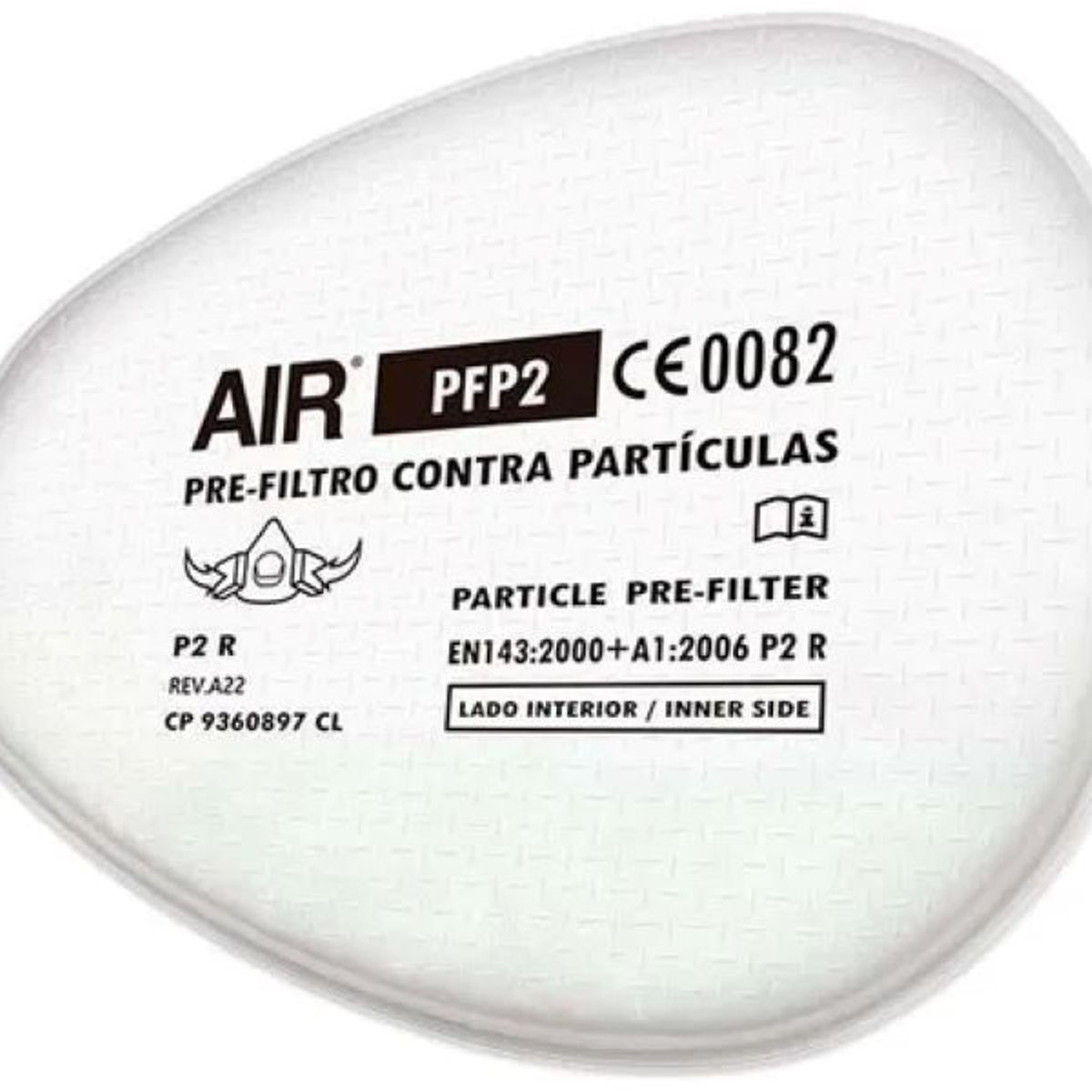 METALFER - Pre Filtro Pfp2 Partículas Air 7n11 generico 3m PAR