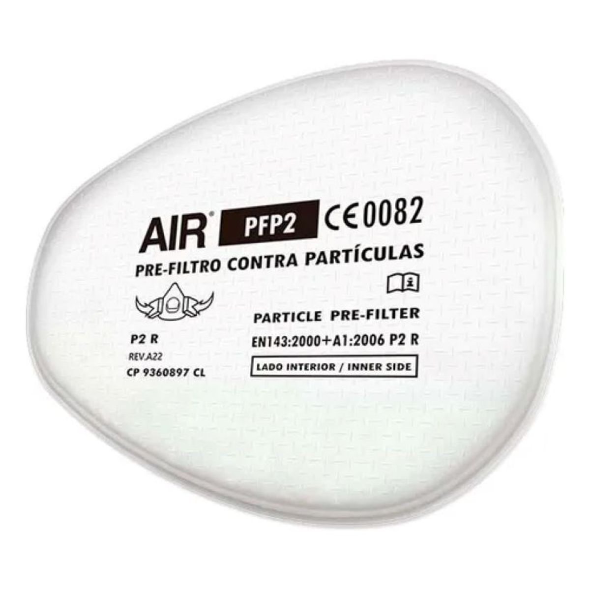 METALFER - Pre Filtro Pfp2 Partículas Air 7n11 generico 3m PAR