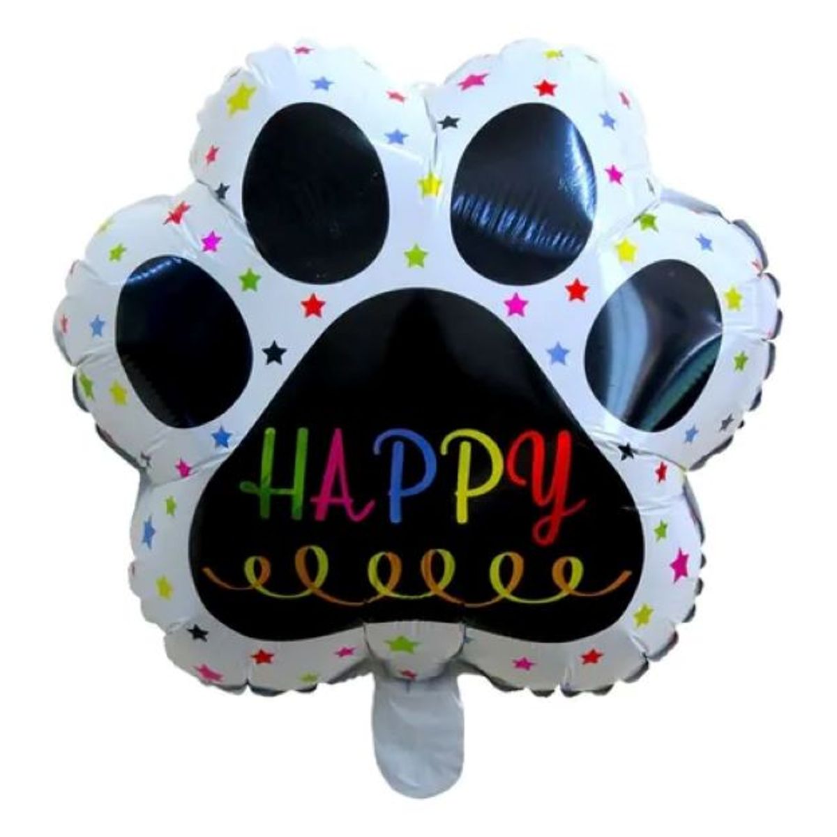 PARTYGLOBOS - Globo De Cumpleaños Para Mascota Modelo Patita Blanco