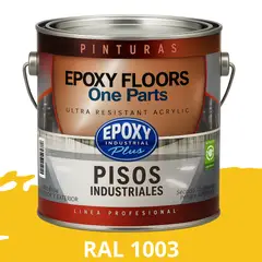 EPOXY - PINTURA ALTO TRANSITO - FLOORS - GALÓN RAL 1003