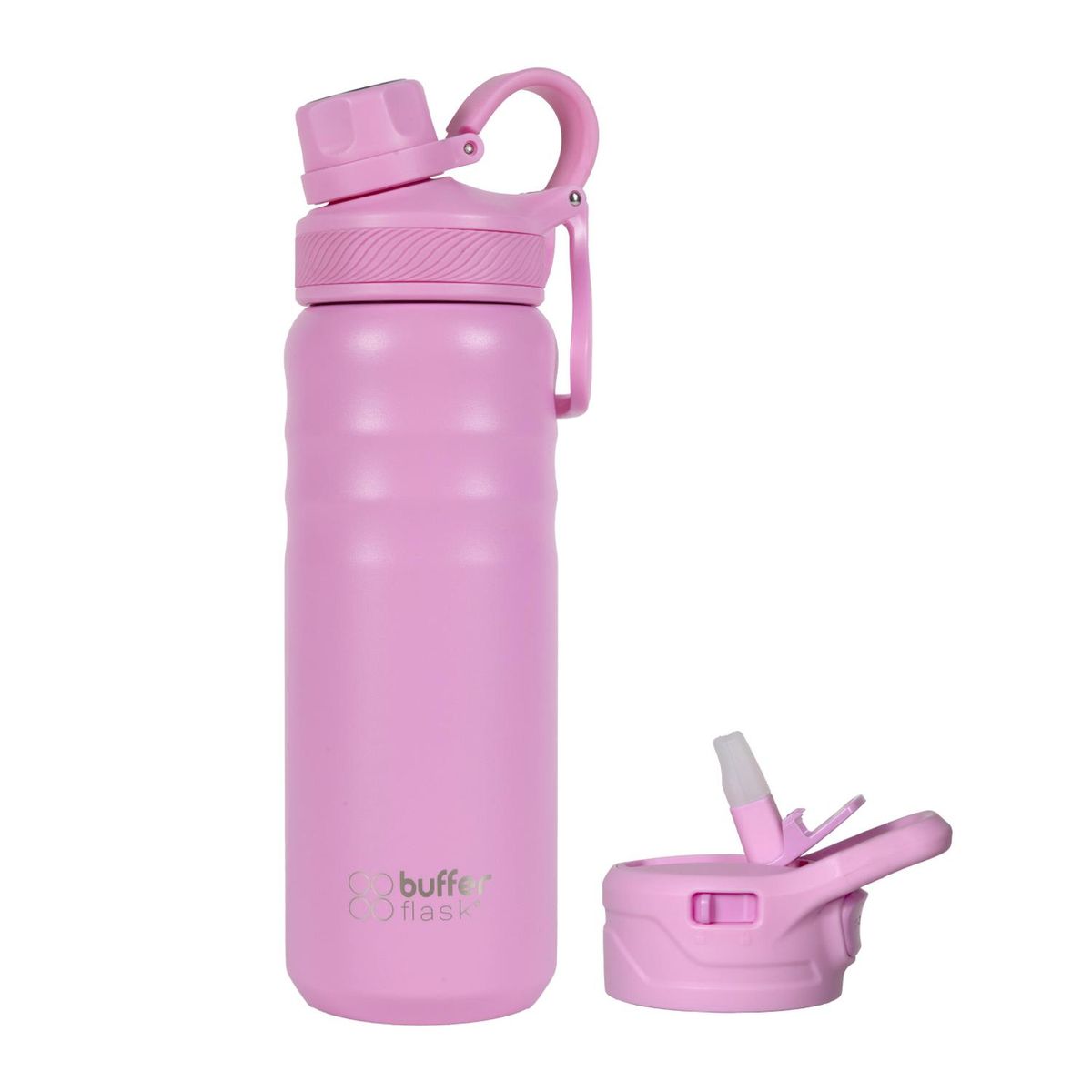 BUFFER FLASK - Termo Botella Agua Termica Acero Inox Buffer - Rosa