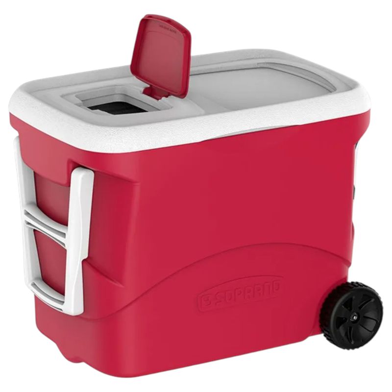 SOPRANO - Cooler Portátil Soprano 50L con Ruedas Conserva Hasta 36H RD