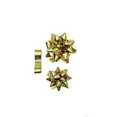 GENERICO - LAZO PARA REGALO MOTIVO NAVIDEÑO DORADO