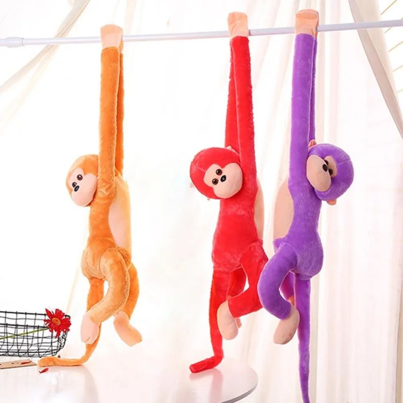 GENERICO - Peluche Mono Felpa Colgante Monito Decoración Regalo
