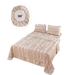 GENERICO - JUEGO DE SABANAS CASA SOL 2 PLAZAS BEIGE