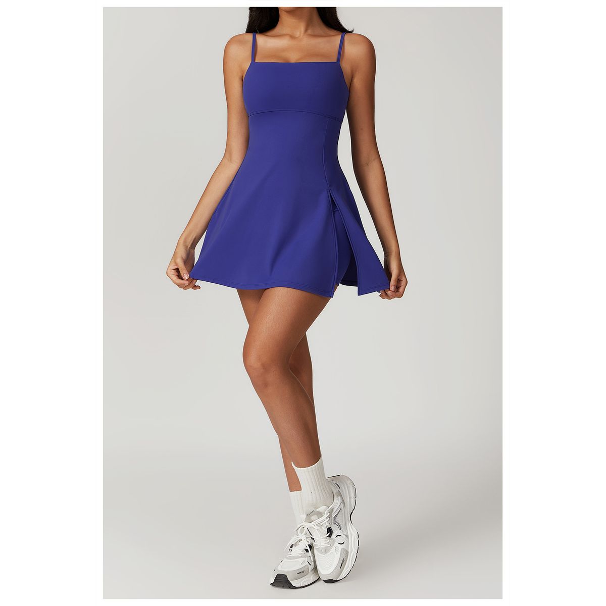 VELVET - Vestido Deportivo Aurora Azul Mujer