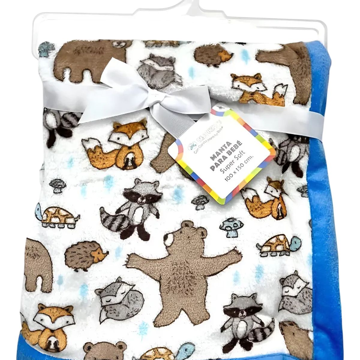 GENERICO - Manta Bebe Recién Nacido Colores Varios