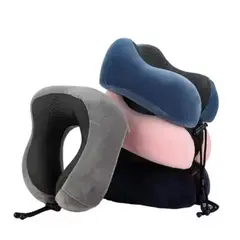 GENERICO - Almohada Cojín Cuello Cervical Viaje Auto Escritorio