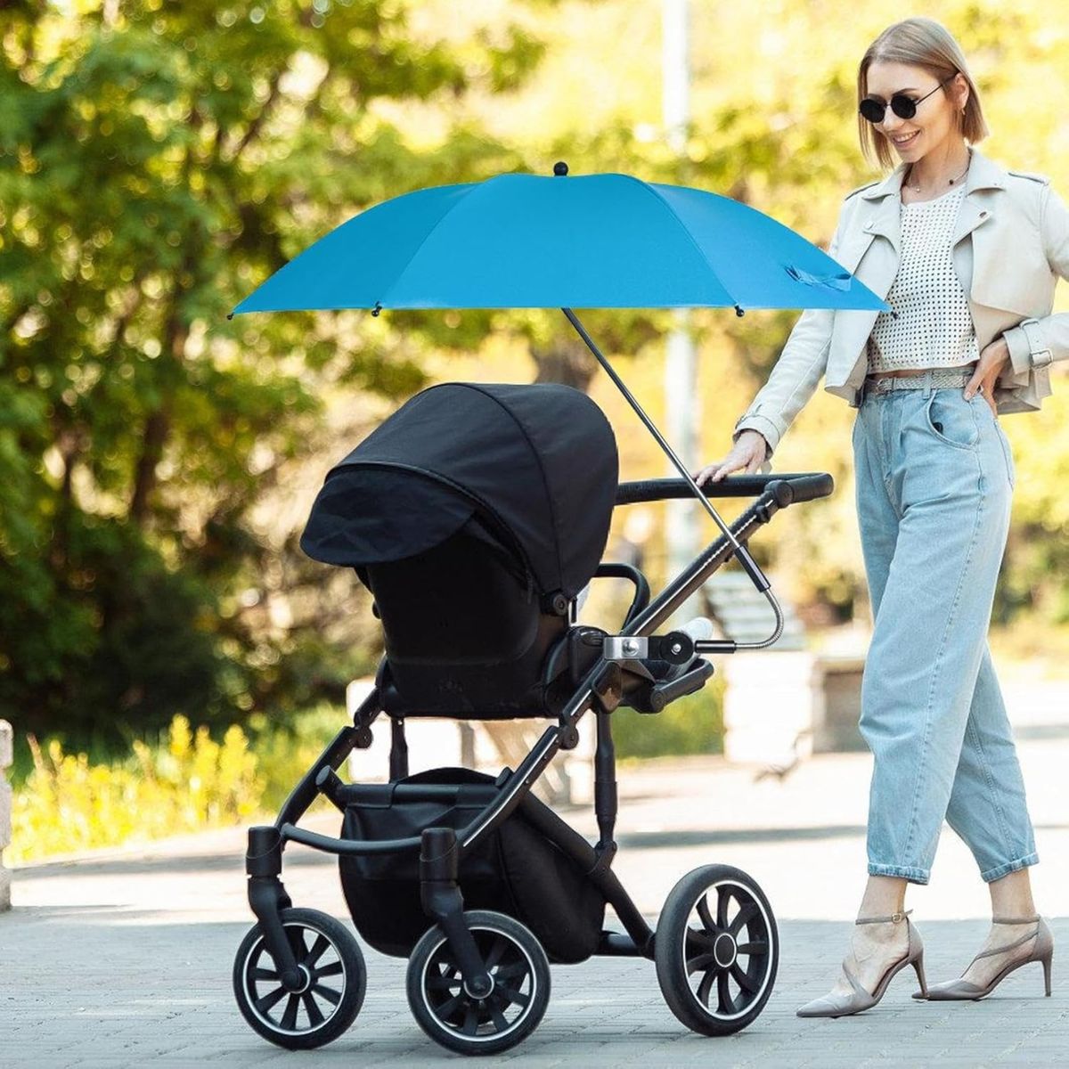 MOVI - Sombrilla para coche con protección UVSeguridad y comodidad